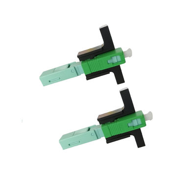 Faser-Optikschnellverbinder ISO9001 0.2dB, Schnellkupplungs-Faser-Optikverbindungsstücke