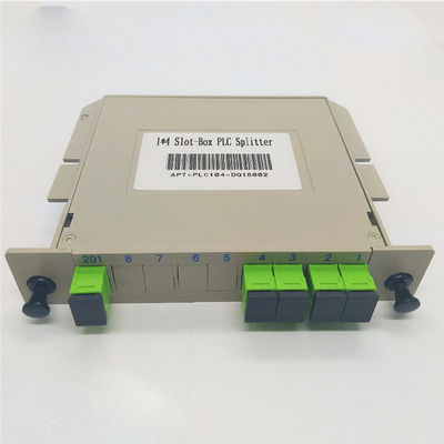 Kassetten-Art Faser-Optikteiler-Arten 1x4 Sc/Apc passive