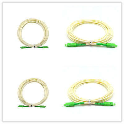 Weißes Faser-Optikverbindungskabel Soems für Zugangs-Netz