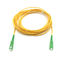 Faser-Optikverbindungskabel-Kabel Sc APC Simplexbetrieb-3.0mm