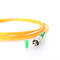 Sc APC Faser-Optikverbindungskabel Soem-Telekommunikation PVCs G657a 5m