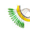 12 Monomode- Farbbündel-Sc APC 1M Fiber Optic Pigtail