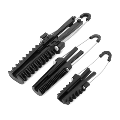 Obenliegende Anker-Transceiverkabel-Klammerndraht Keil-Klammern-Aluminiumfaser-optische Linie