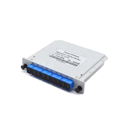 Kassetten-Art SC/UPC blauer passiver Teiler Plc-1x8